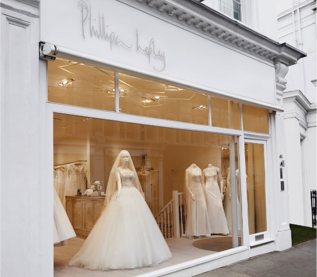 Phillipa Lepley Designer Bridal Shop Chelsea London