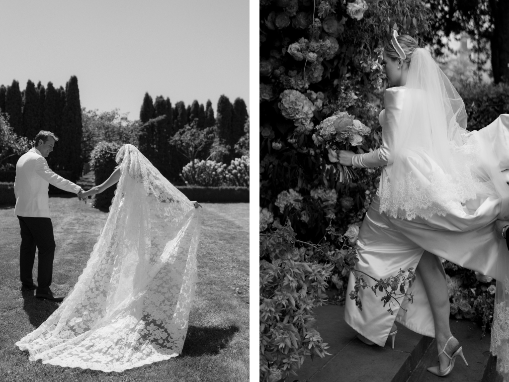 A Phillipa Lepley Bespoke Lace Veil