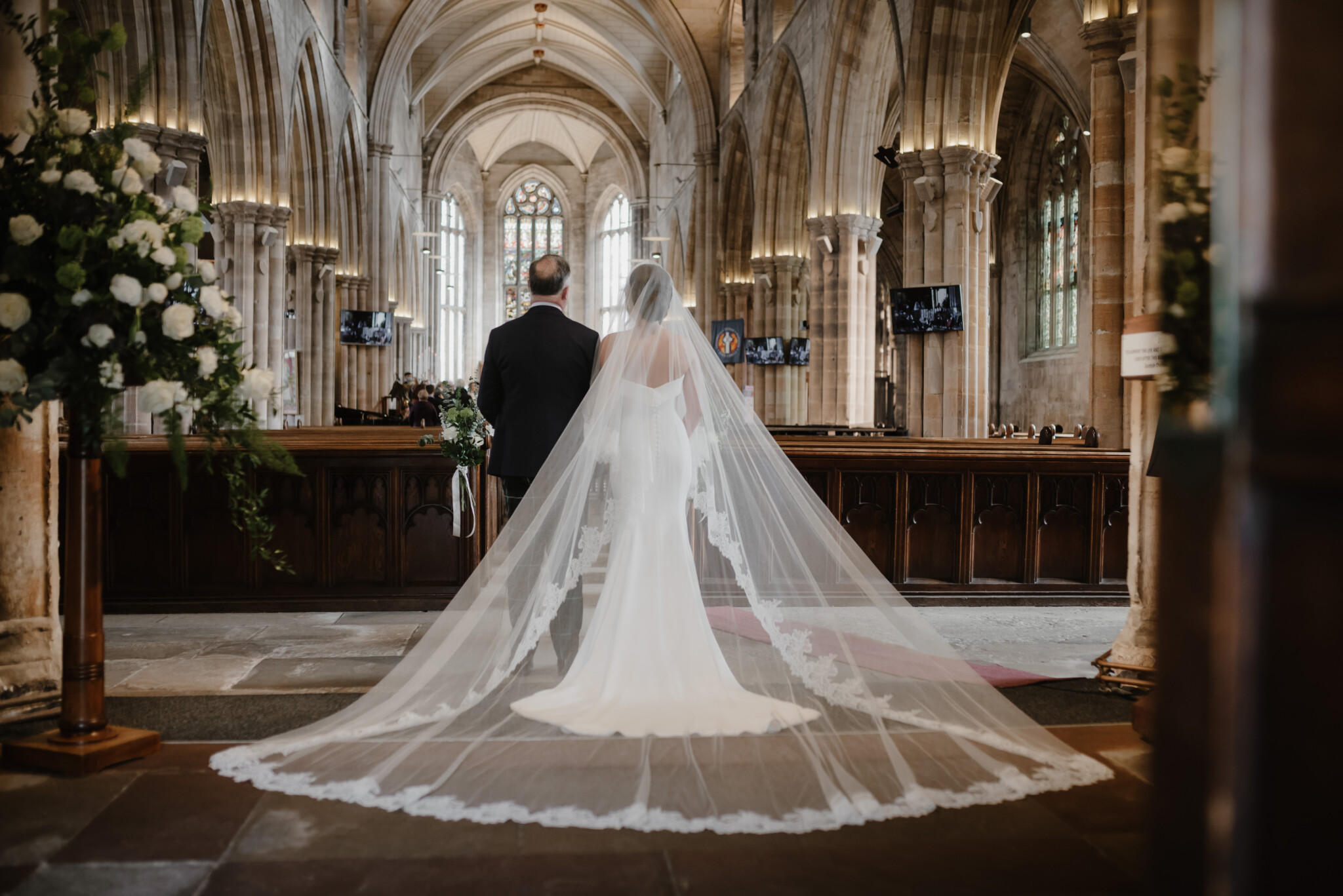 A Phillipa Lepley Bespoke Lace Veil