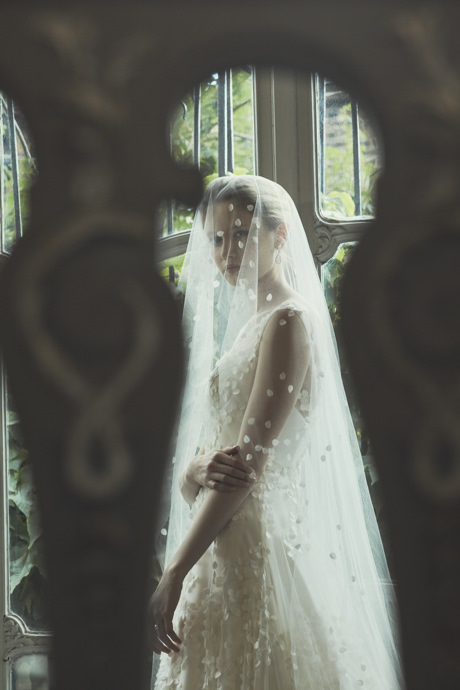 Phillipa-Lepley-Floral-Wedding-Dress-London-With-Bespoke-Silk-Veil