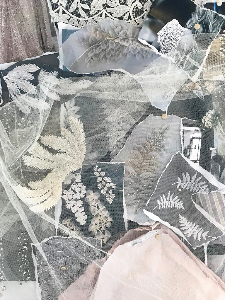 Phillipa Lepley Collection 2018 Moodboard Bridal Designer London UK