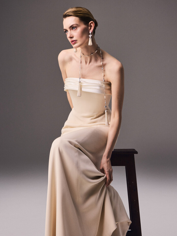 How To Style Your Couture Wedding Dress With Bridal Jewellery Phillipa Lepley Couture David Morris The London Jeweller