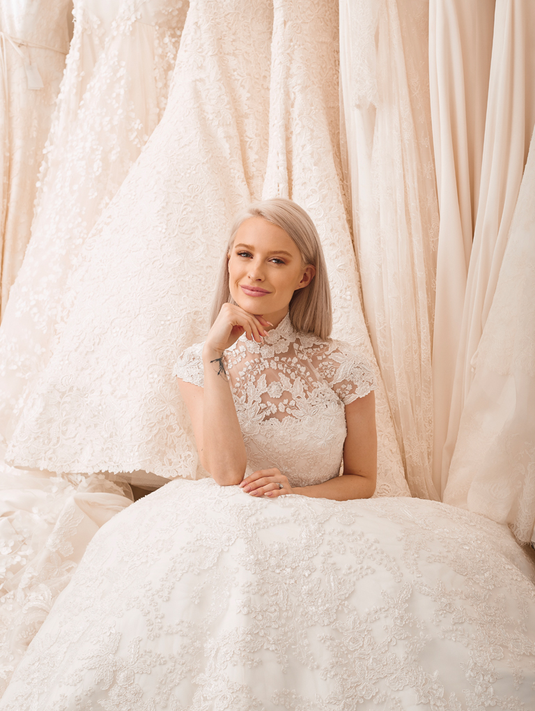 In the Frow's founder Victoria Magrath on creating her dream wedding dress with London wedding dress designer Phillipa Lepley.
