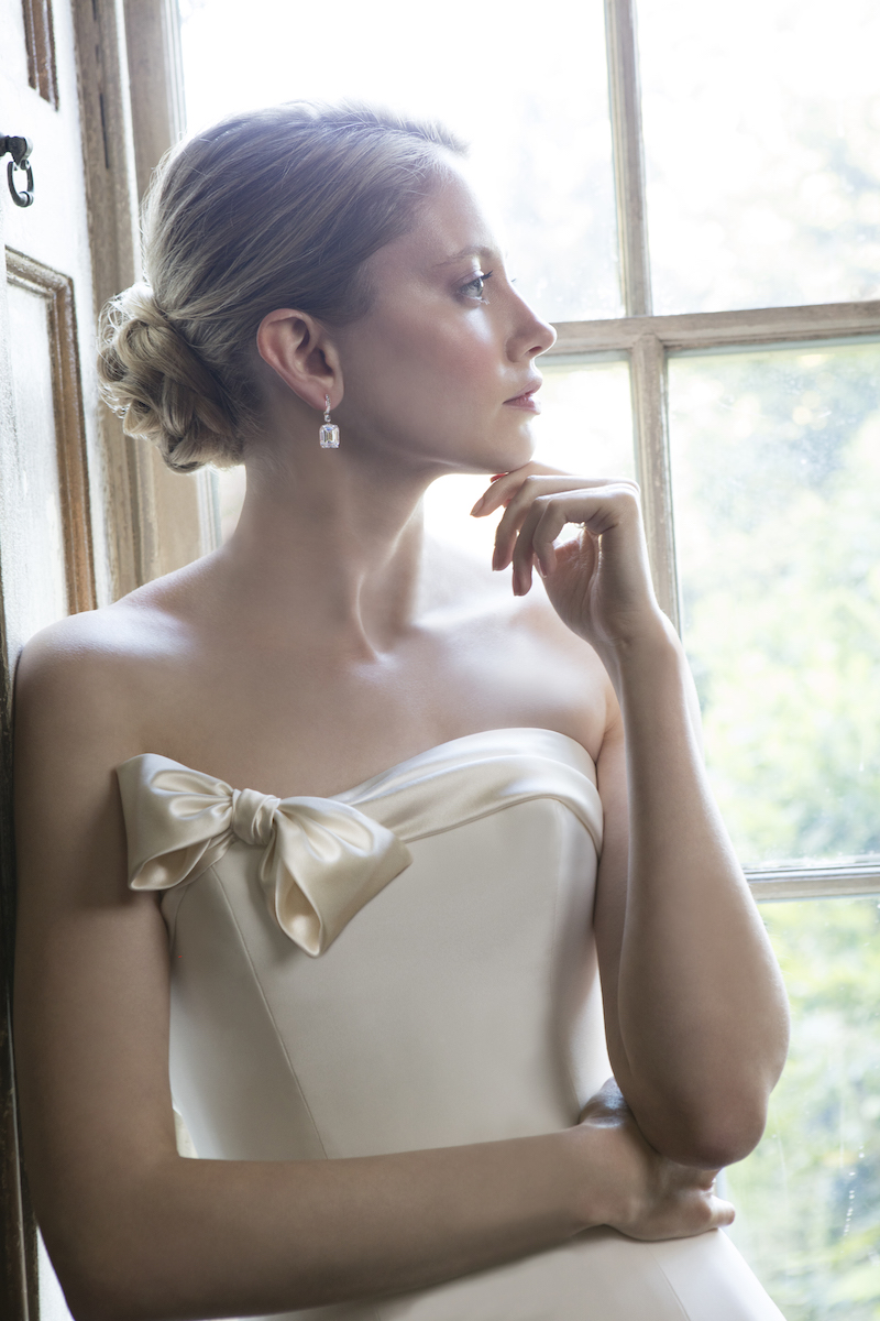 Phillipa Lepley Couture Wedding Dress - Silk Duchess Satin