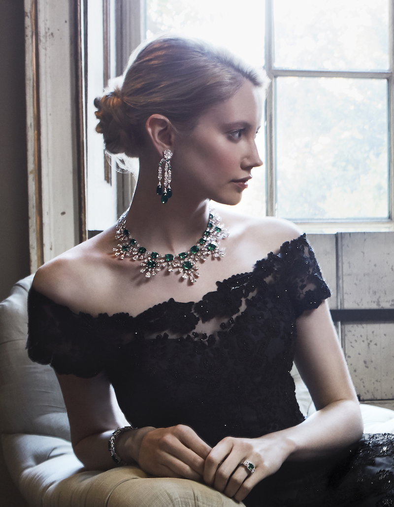 Phillipa Lepley Couture Bespoke Eveningwear Designer London UK Black Beaded Evening Dresses