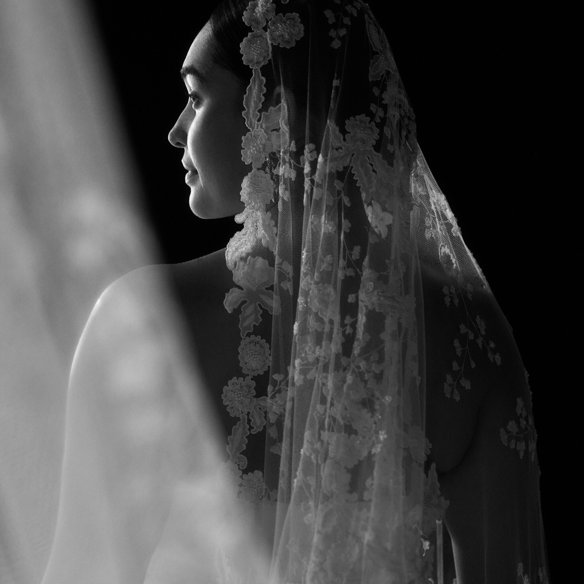 Phillipa Lepley Couture Wedding Dress Grace Collection Magnificent Maiden’s Fern Veil