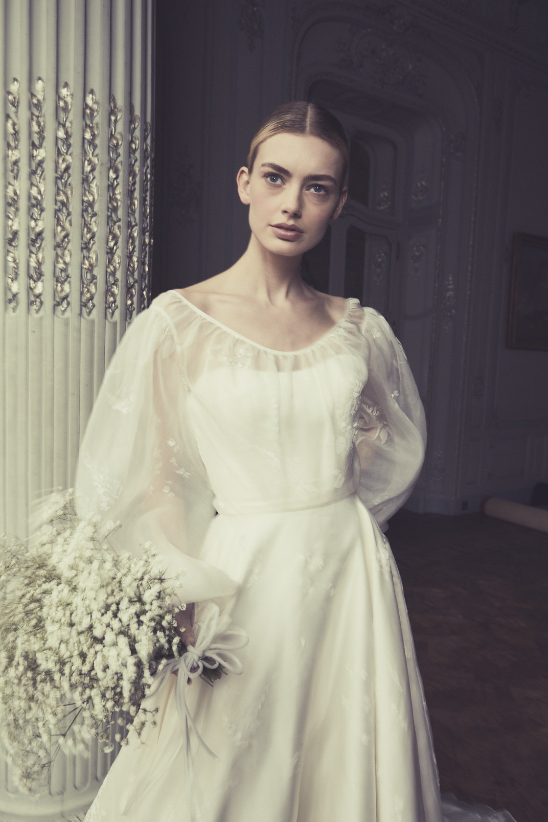 Bridalwear by Phillipa Lepley, London Wedding Dress Designer Organza Wedding Dress