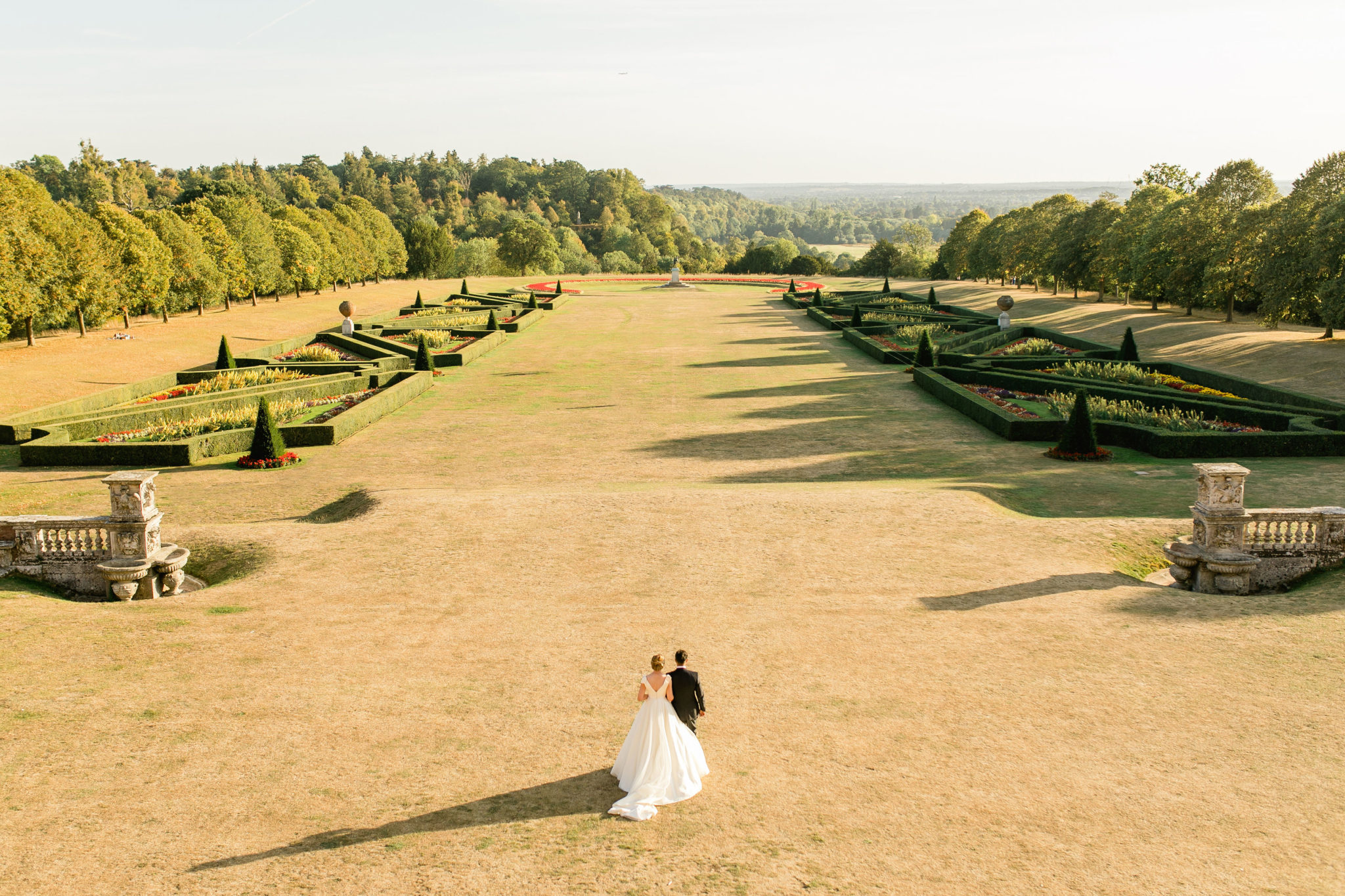 Phillipa-Lepley-Bespoke-Luxury-Wedding-Dress-London-Designer-Duchess-Satin-Silk-Organza-Cliveden-House-Roberta-Facchini-Photography