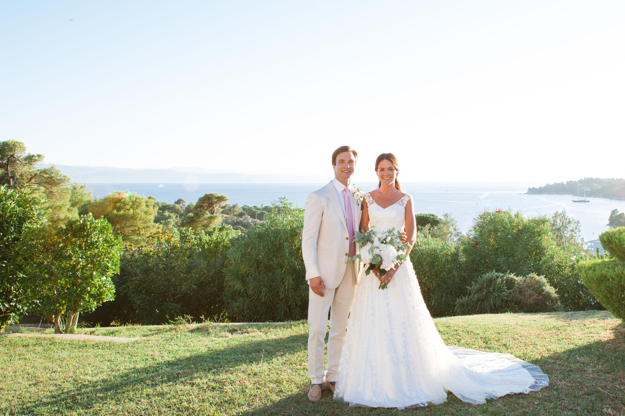 Phillipa Lepley Real Bride Helena’s Couture Wedding Dress: Italian silk dress with embroidered tulle Sweetheart neckline wedding dress