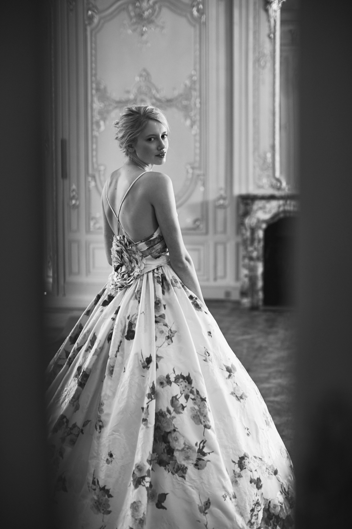 Phillipaa Lepley Couture Wedding Dress New Collection 2021 Toulouse Pink Roses