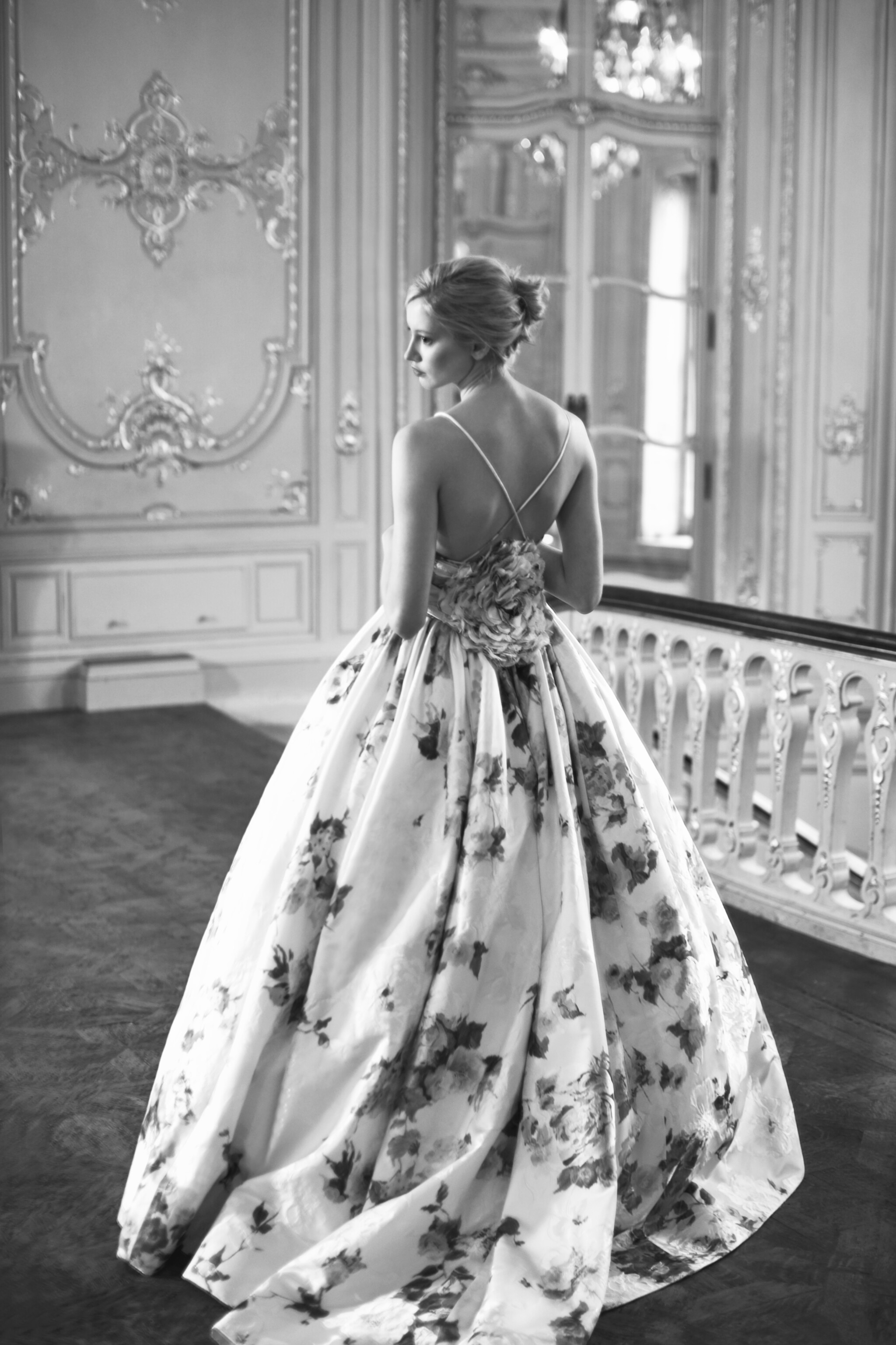 Phillipa Lepley Couture Wedding Dress New Collection 2021 Toulouse Pink Roses