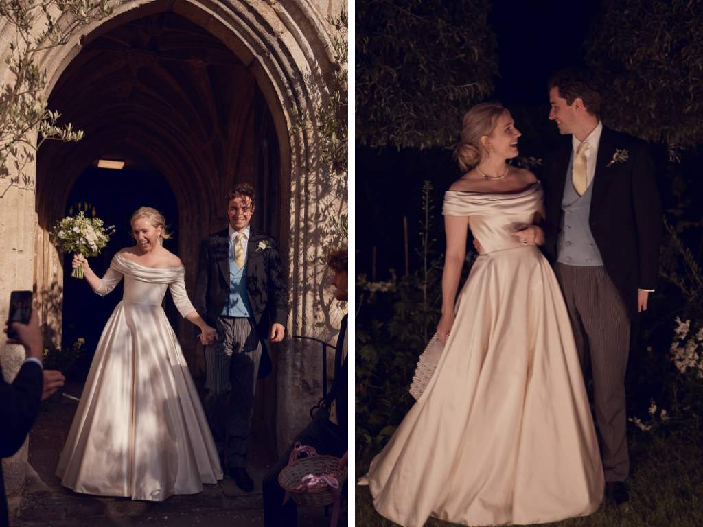 Changing Wedding Dress For The Evening Two Looks In One