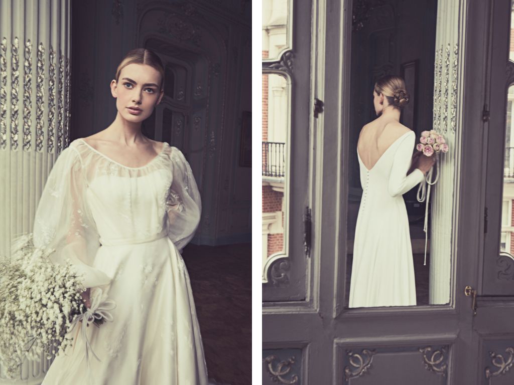 Phillipa Lepley Couture Wedding Dresses With Long Sleeves