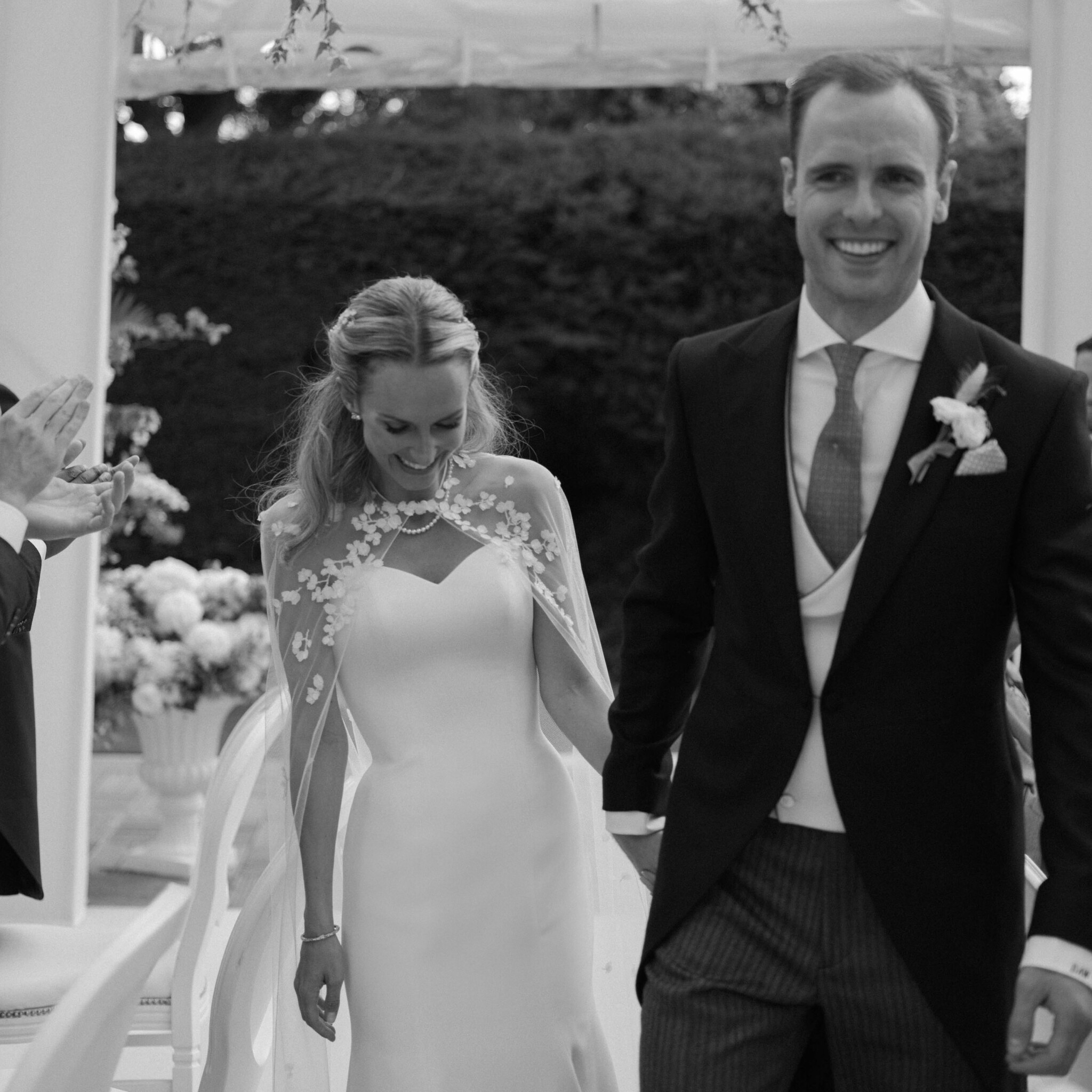 Phillipa Lepley Couture Real Bride Charis Bespoke Cape Veil