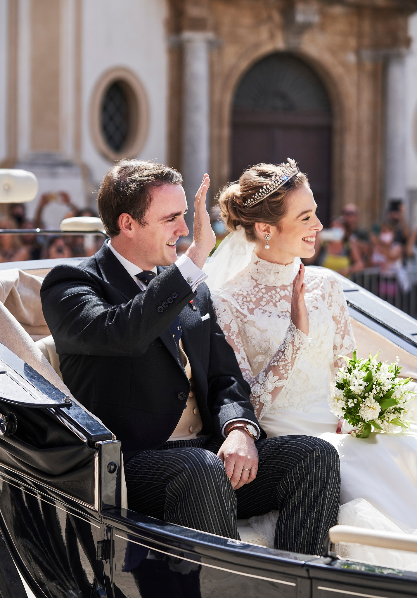 Phillipa Lepley Couture Real Bride Royal Wedding Charlotte Lindesay Bethune