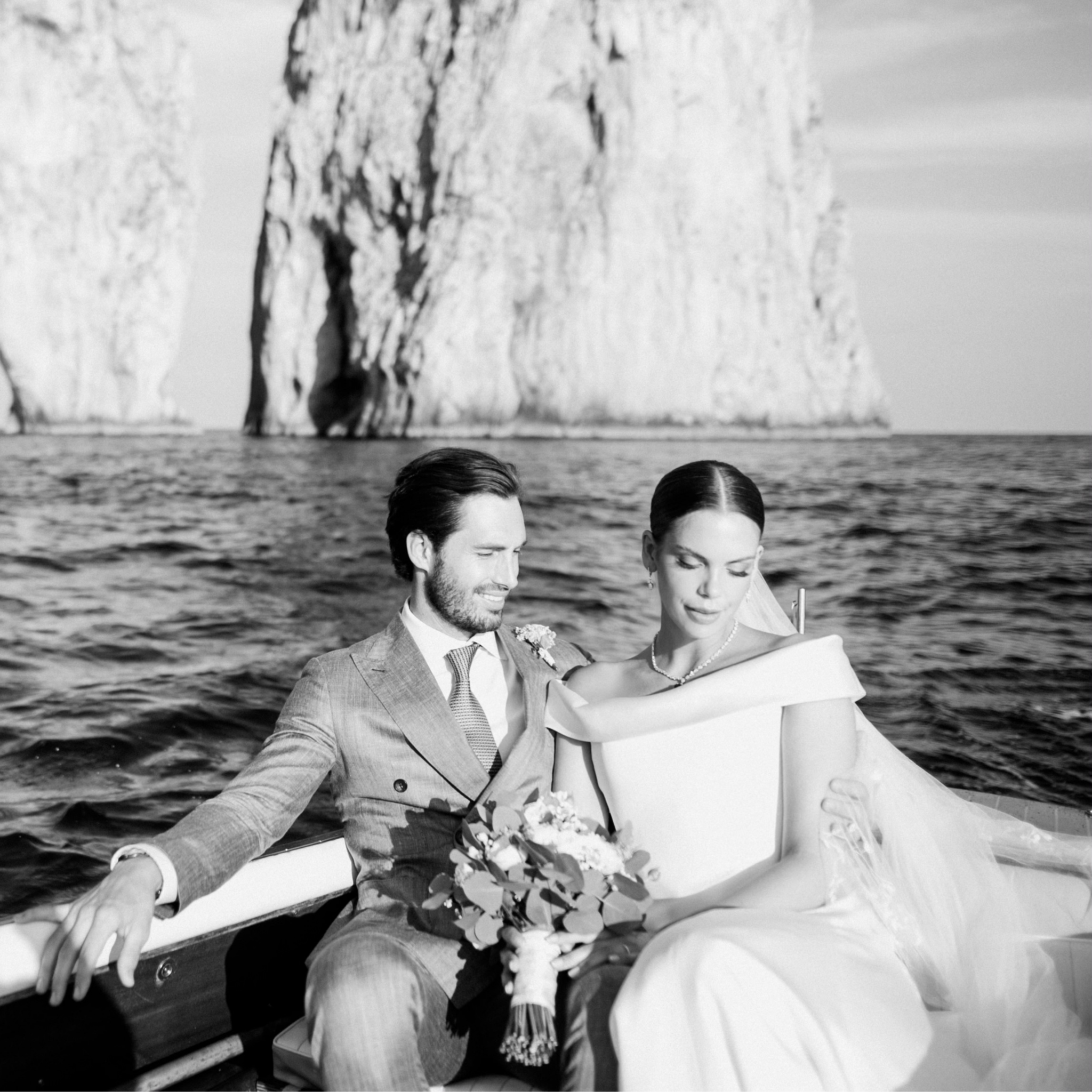 Phillipa Lepley Couture Real Bride Karolina Narrow Duchess Satin Collar Corseted Silk Crepe Wedding Dress With Embroidered Veil