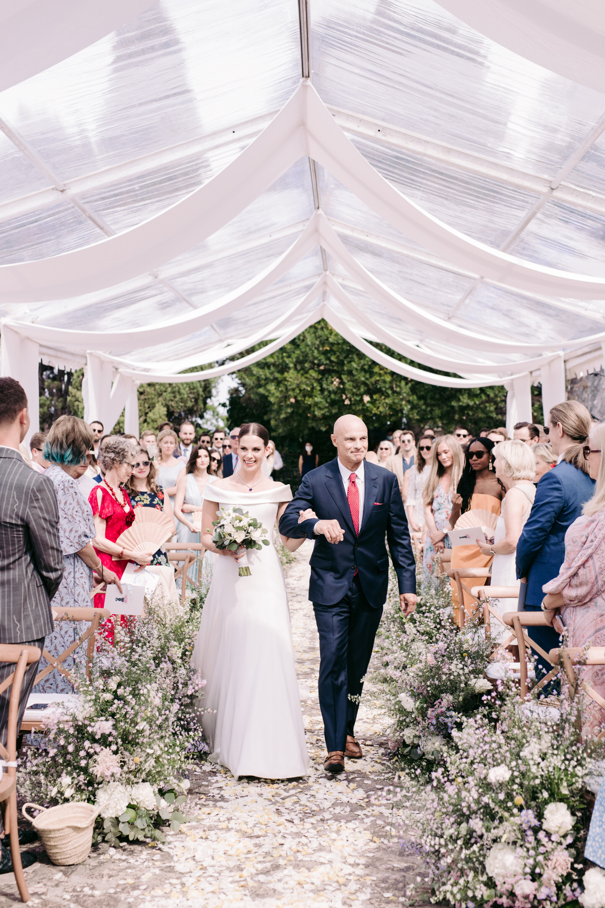 Phillipa Lepley Couture Real Bride Karolina Narrow Duchess Satin Collar Corseted Silk Crepe Wedding Dress With Embroidered Veil