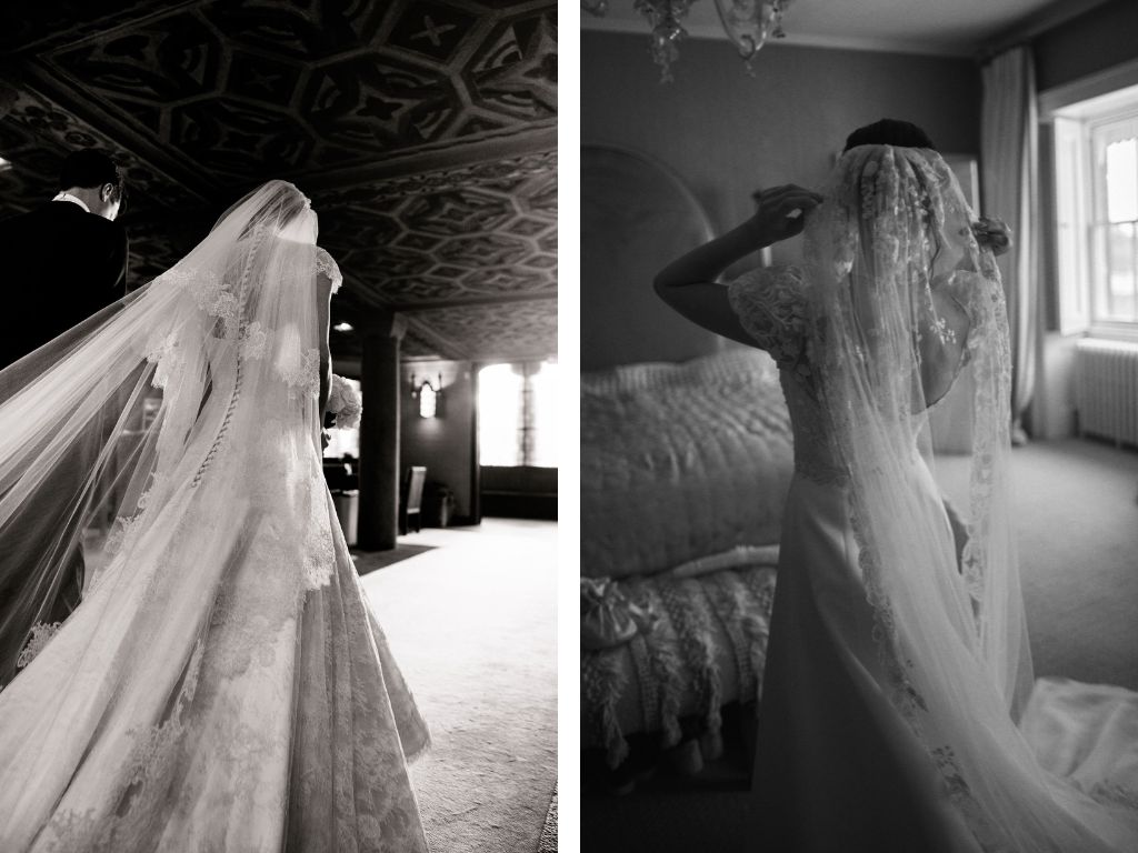 Phillipa Lepley Bespoke Embellished Embroidered and Lace Veils