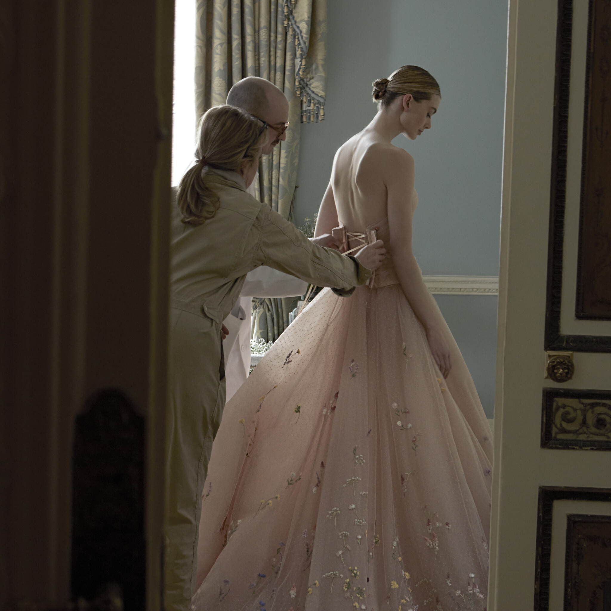 Phillipa Lepley Couture Eveningwear The Meadow Corset And Skirt