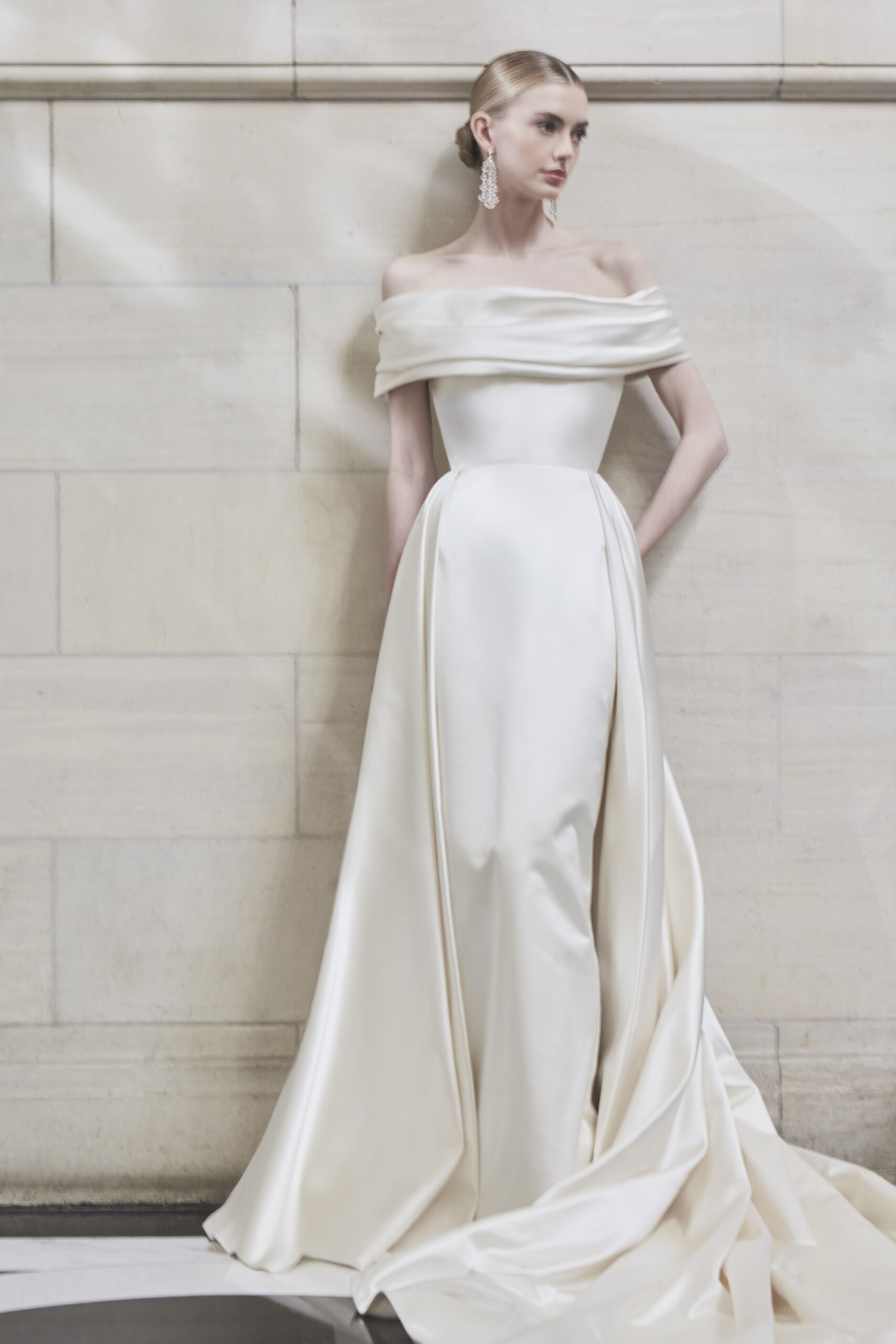 Phillipa Lepley Couture Duchess Satin Gown San Marino