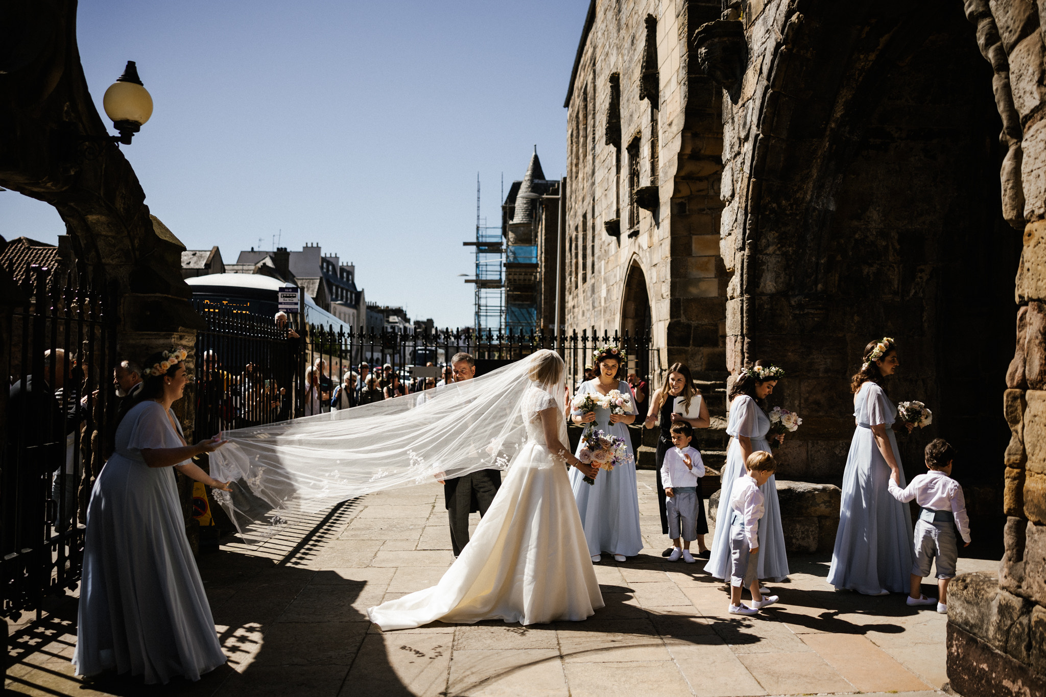 Phillipa Lepley Bride Zara Removable High Neck Tulle Top Embroidered Primroses And Orchids