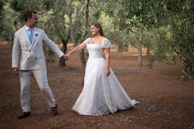 Phillipa Lepley Bride Sophie Vienna Jasmine Ivy Corseted Square Neckline Floral Embroidery