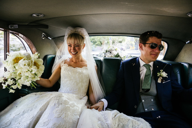 Phillipa Lepley Bride Megan Baby Olinda Mixed Briar Roses Plain Two Tier Silk Veil