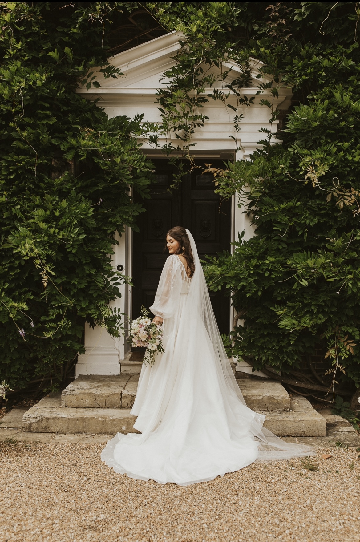 Phillipa Lepley Bride Sophie Vienna Wisteria Organza