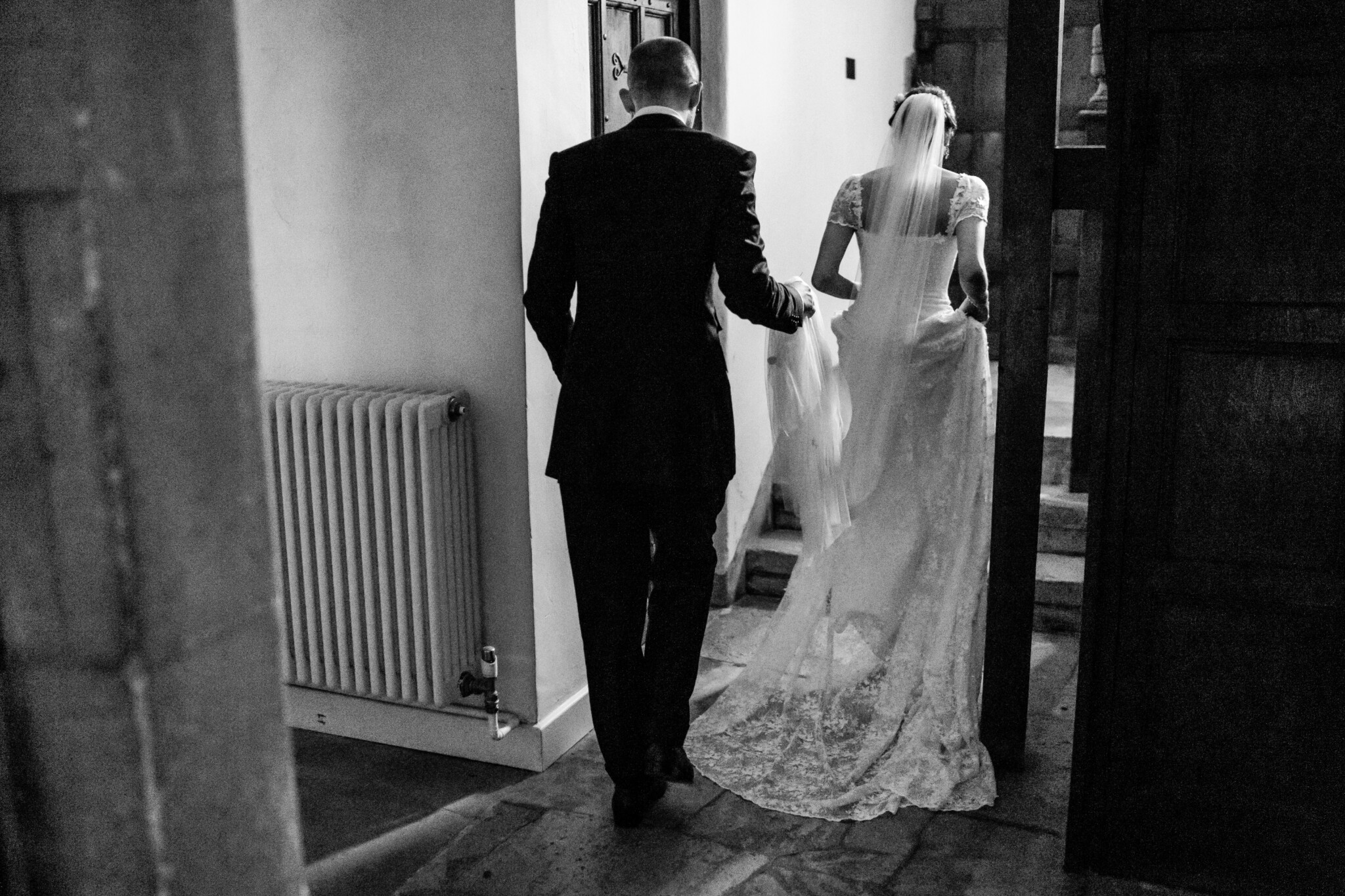 Phillipa Lepley Bride Karis Jasmine Ivy Lace Bespoke Embroidered Veil