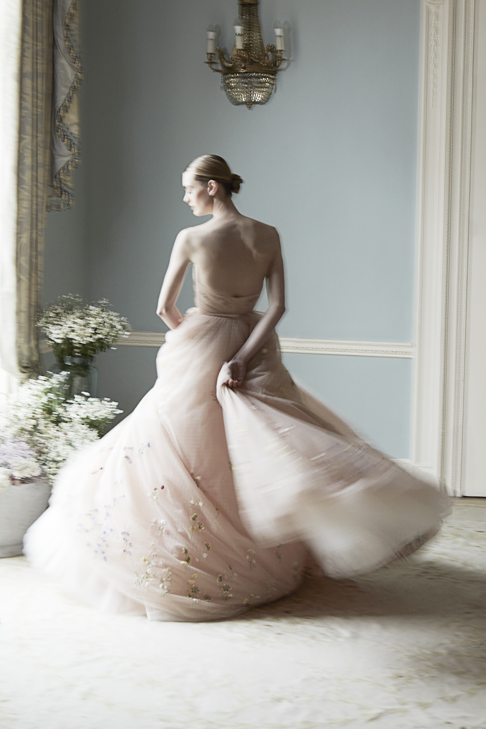 Phillipa Lepley Couture Eveningwear The Meadow Corset And Skirt