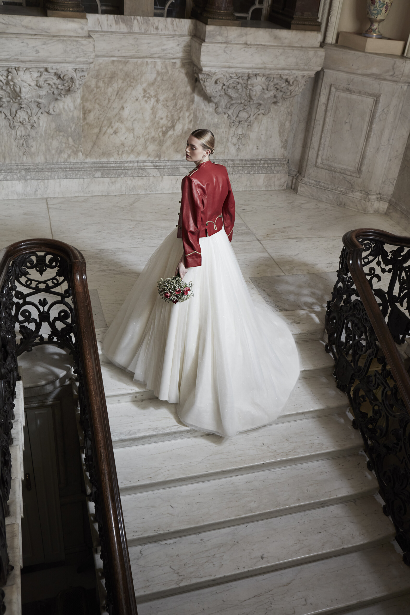 Phillipa Lepley Couture Wedding Dress Toulouse Twinkle Tulle