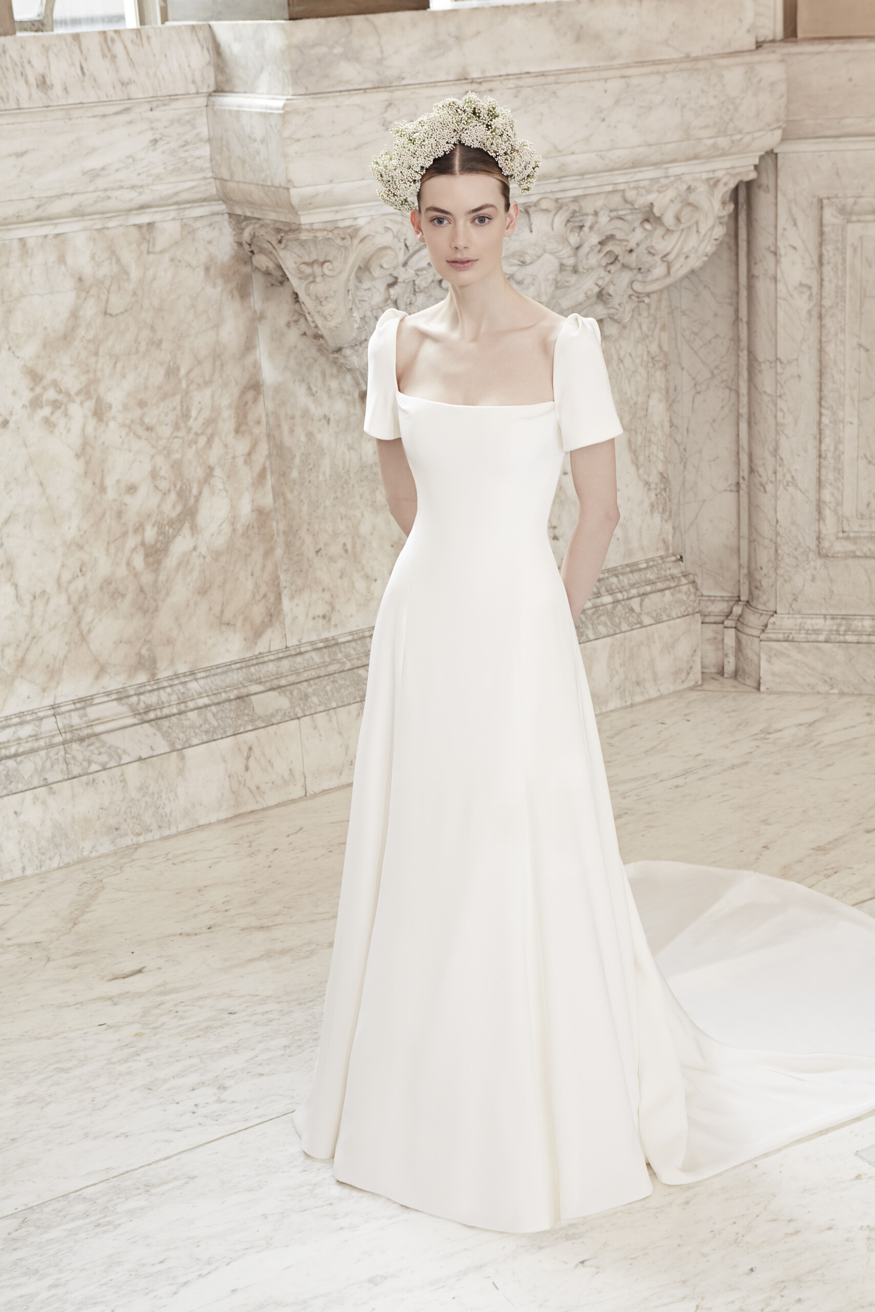 Phillipa Lepley Couture Wedding Dress Crepe Beauty
