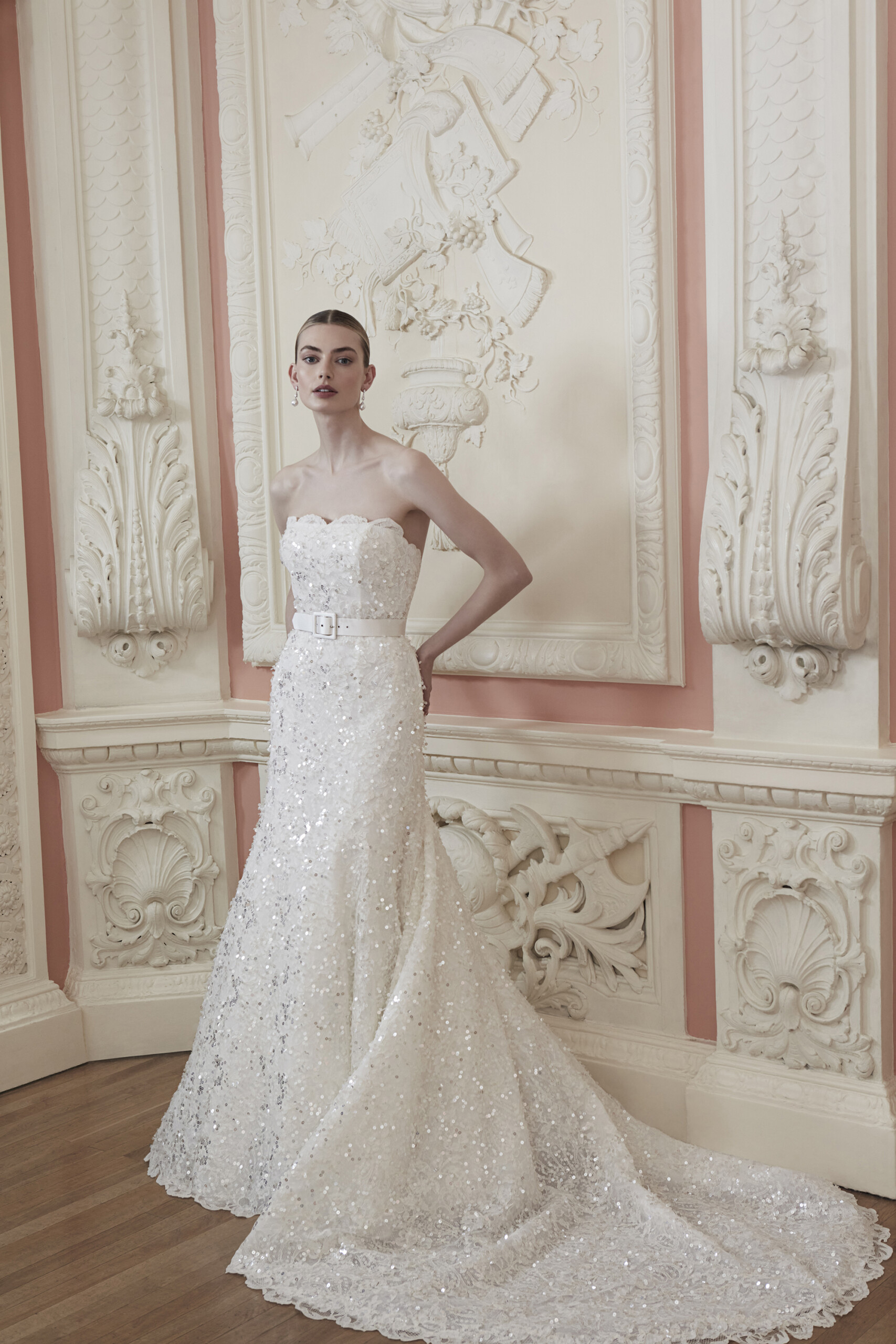 Phillipa Lepley Couture Wedding Dress Pivoine Lace Muse