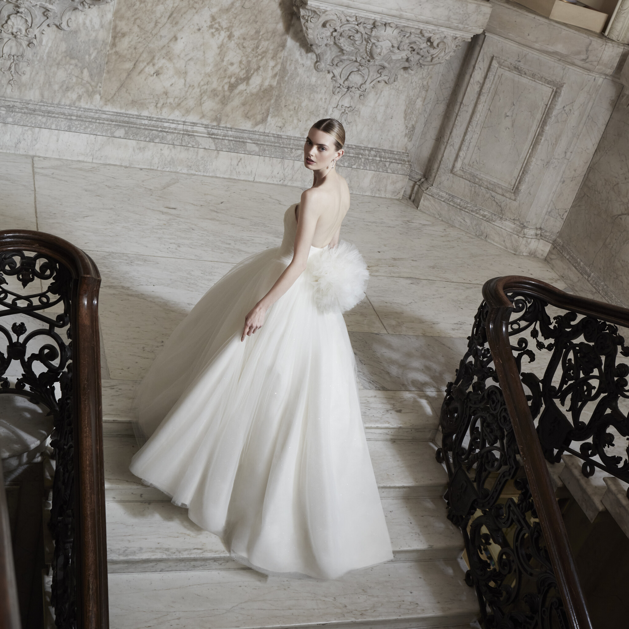 Phillipa Lepley Couture Wedding Dress Toulouse Twinkle Tulle