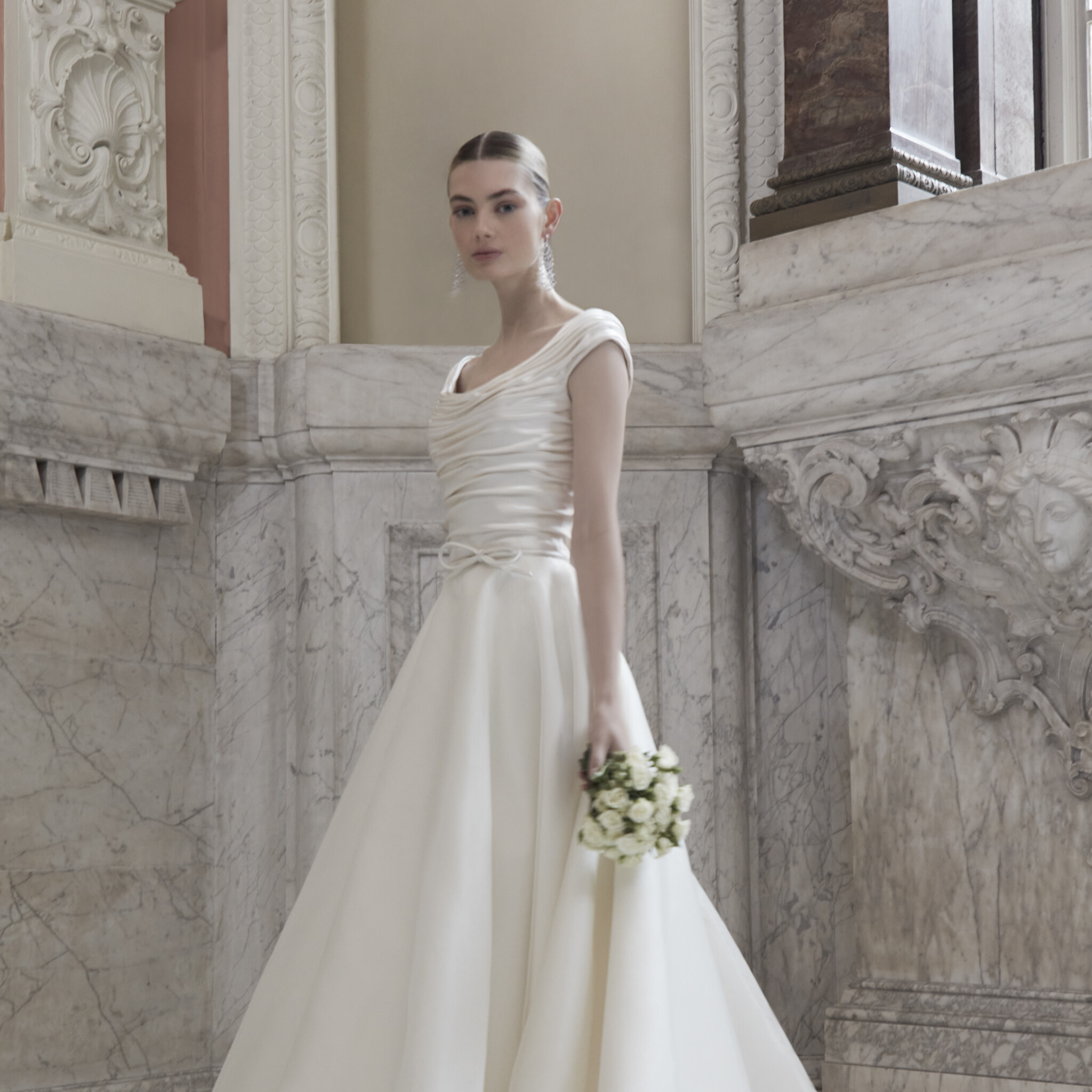 Phillipa Lepley Couture Wedding Dress Vienna Duchess Drape