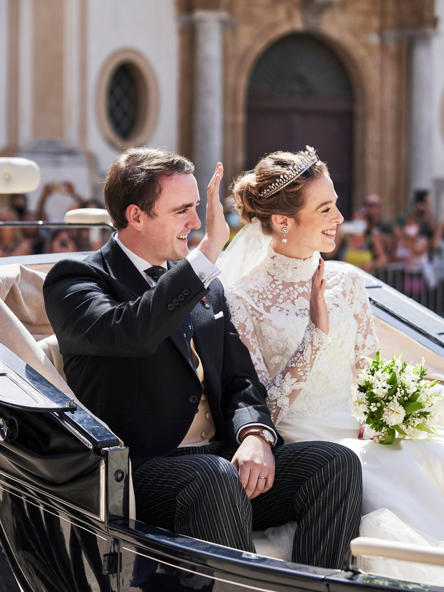 Phillipa Lepley Couture Real Bride Royal Wedding Charlotte Lindesay Bethune