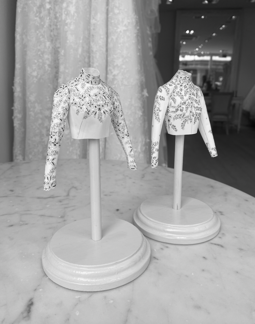 Phillipa Lepley Couture Bespoke Dress Paper Dolls