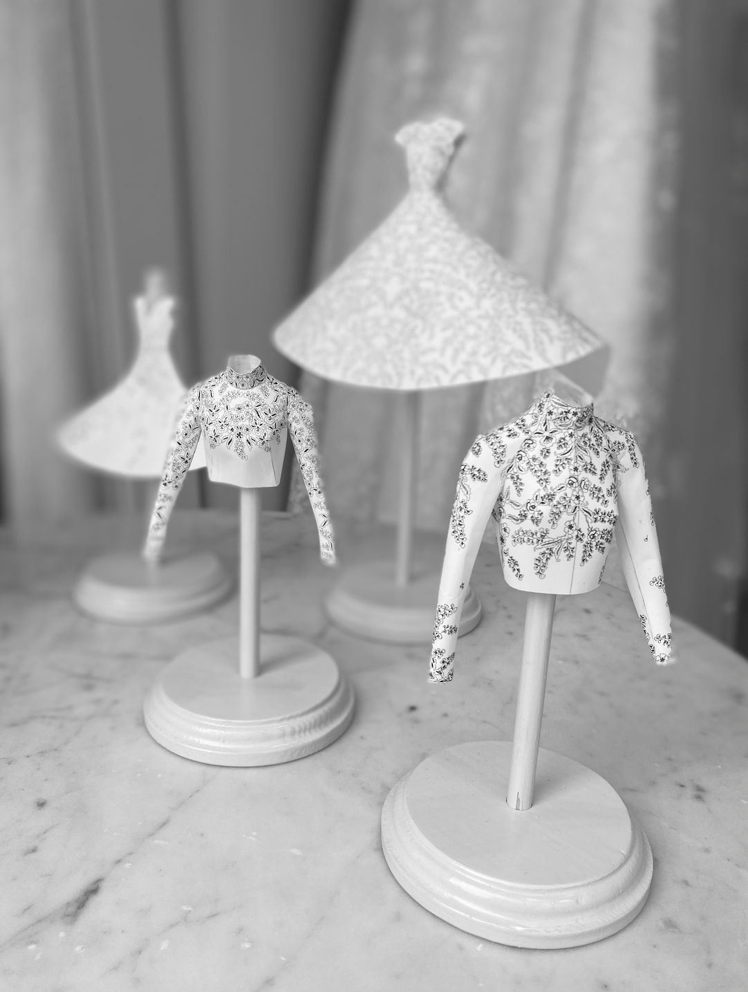 Phillipa Lepley Couture Bespoke Dress Paper Dolls