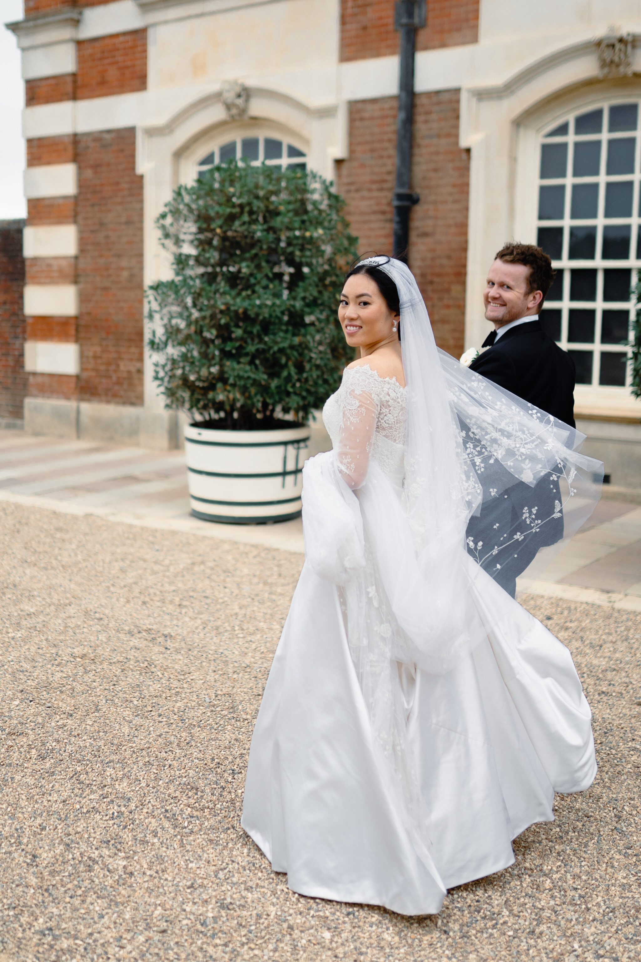 Phillipa Lepley Bride Johannah Bespoke Off The Shoulder Dress