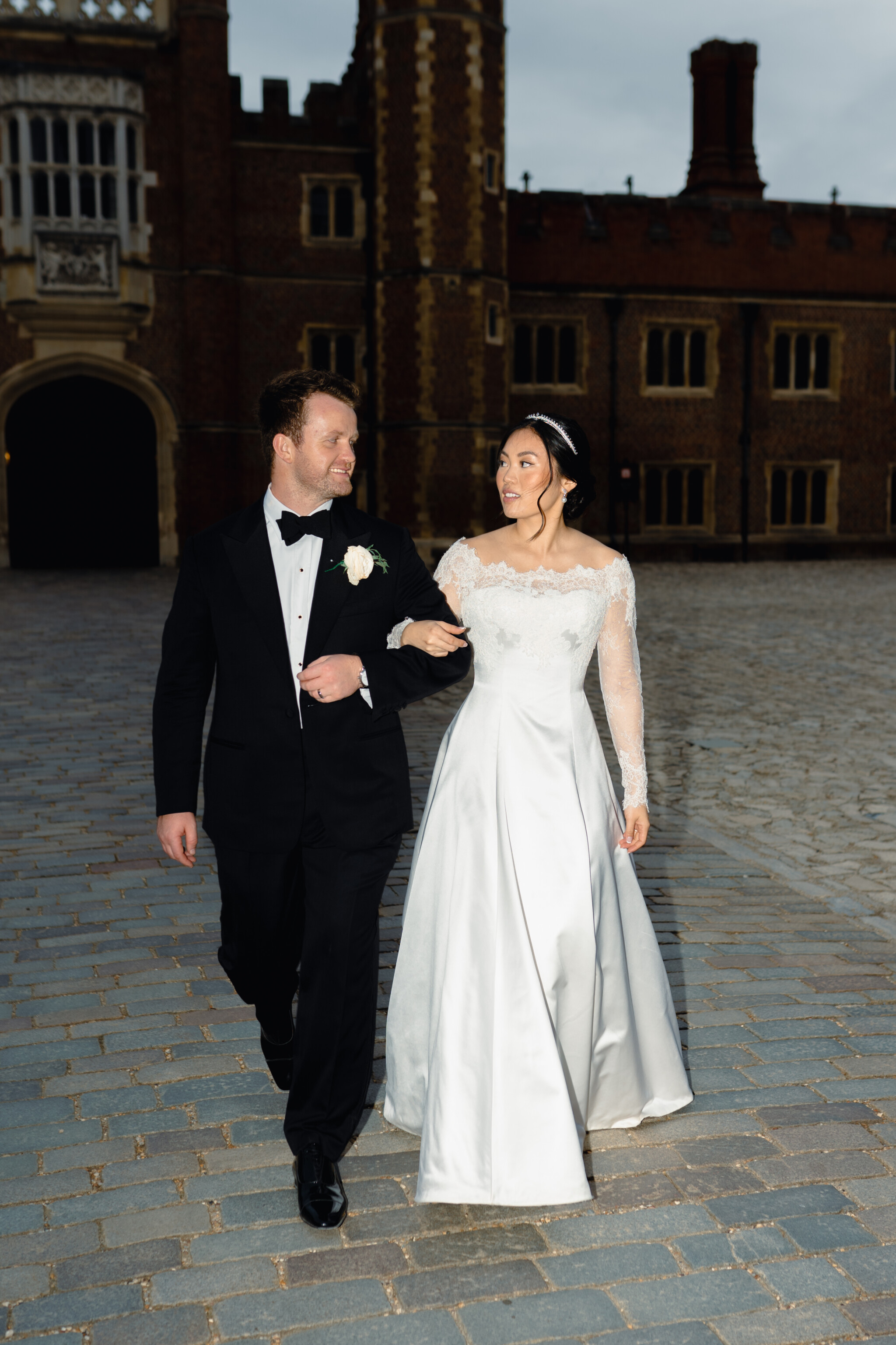 Phillipa Lepley Bride Johannah Bespoke Off The Shoulder Dress