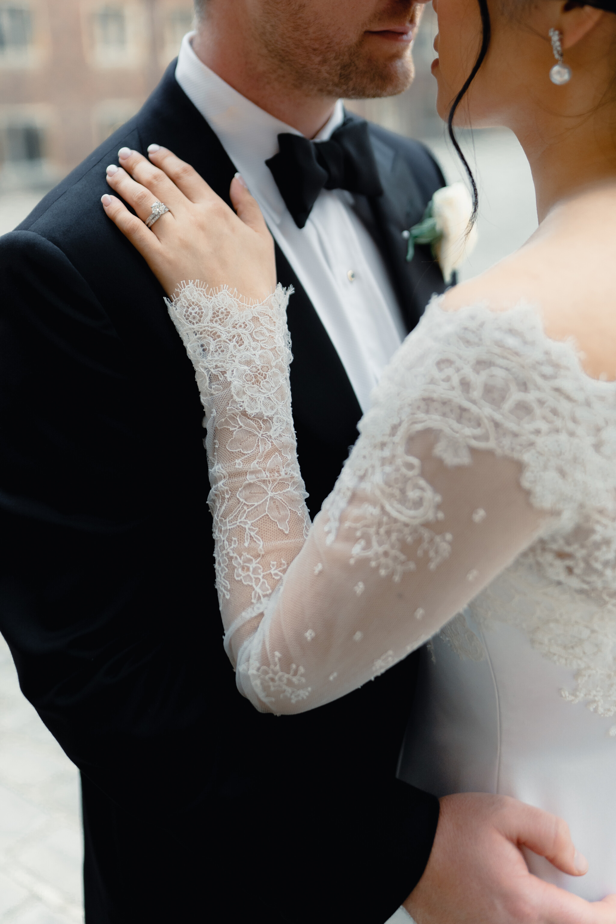 Phillipa Lepley Bride Johannah Bespoke Off The Shoulder Dress