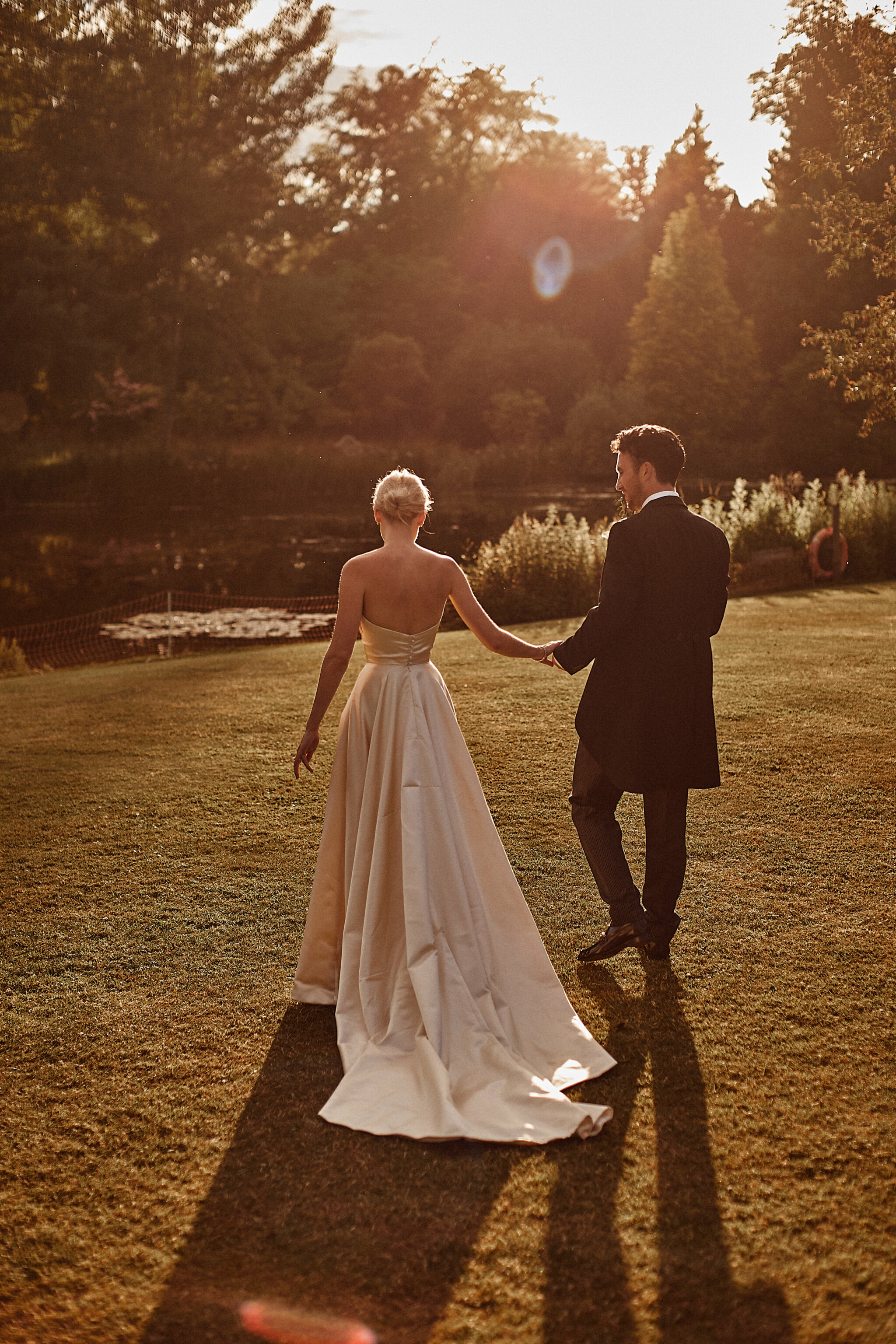 Phillipa Lepley Bride Talia Duchess Satin Bow Couture Wedding Dress