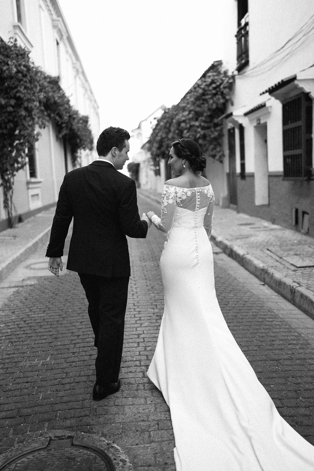 The Off-The-Shoulder Couture Wedding Dress