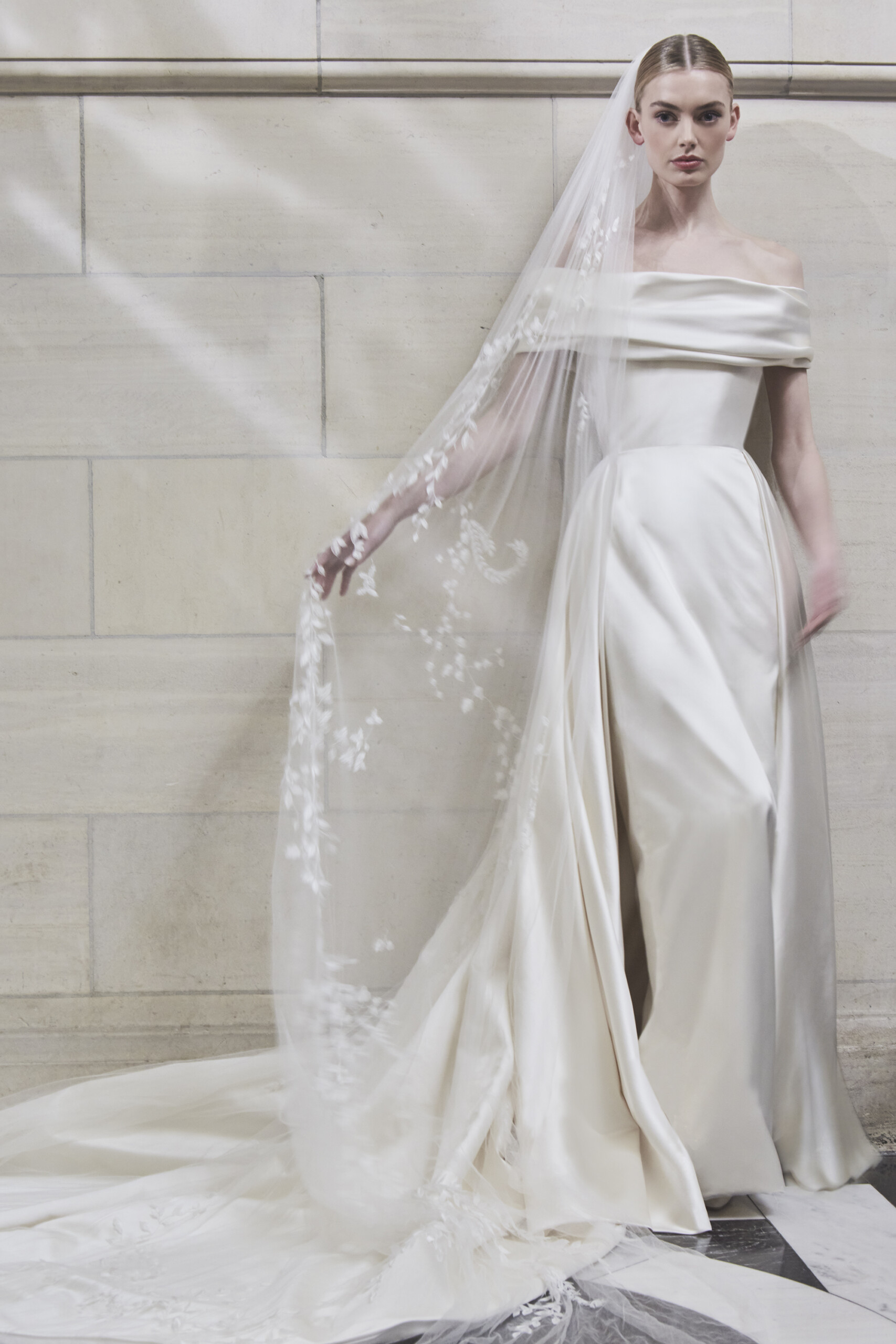 The Off-The-Shoulder Couture Wedding Dress