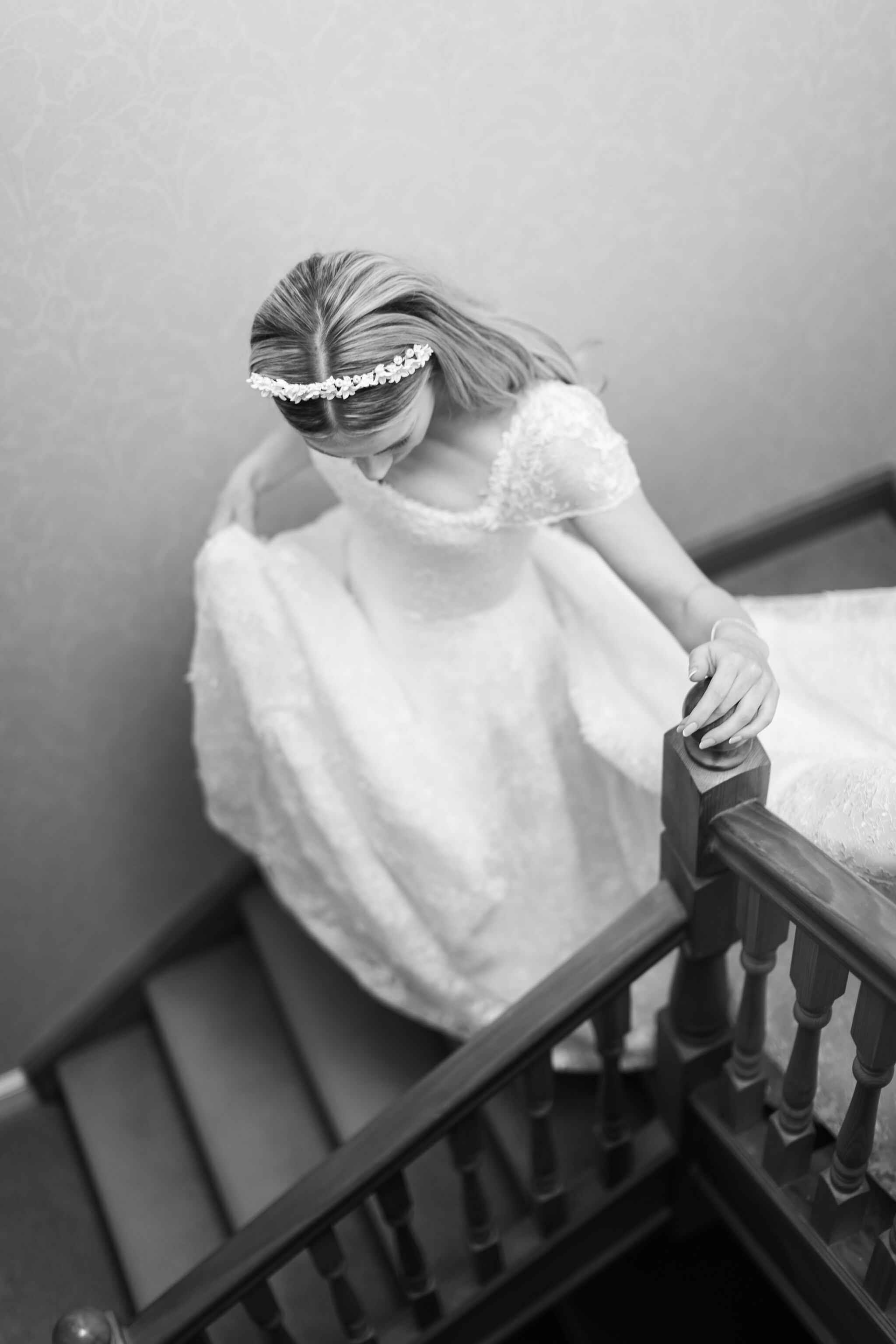 Phillipa Lepley Bride Jemima Lace Wedding Dress Square Neckline