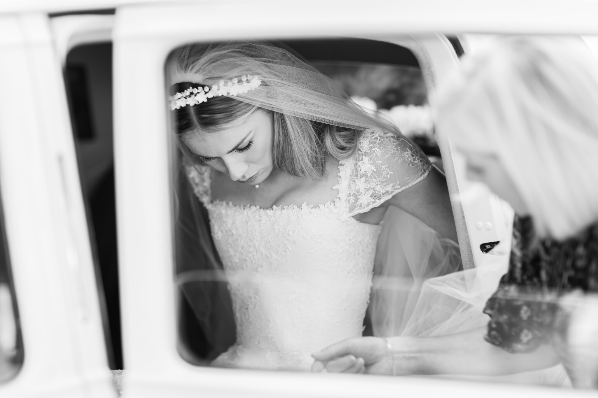 Phillipa Lepley Bride Jemima Lace Wedding Dress Square Neckline