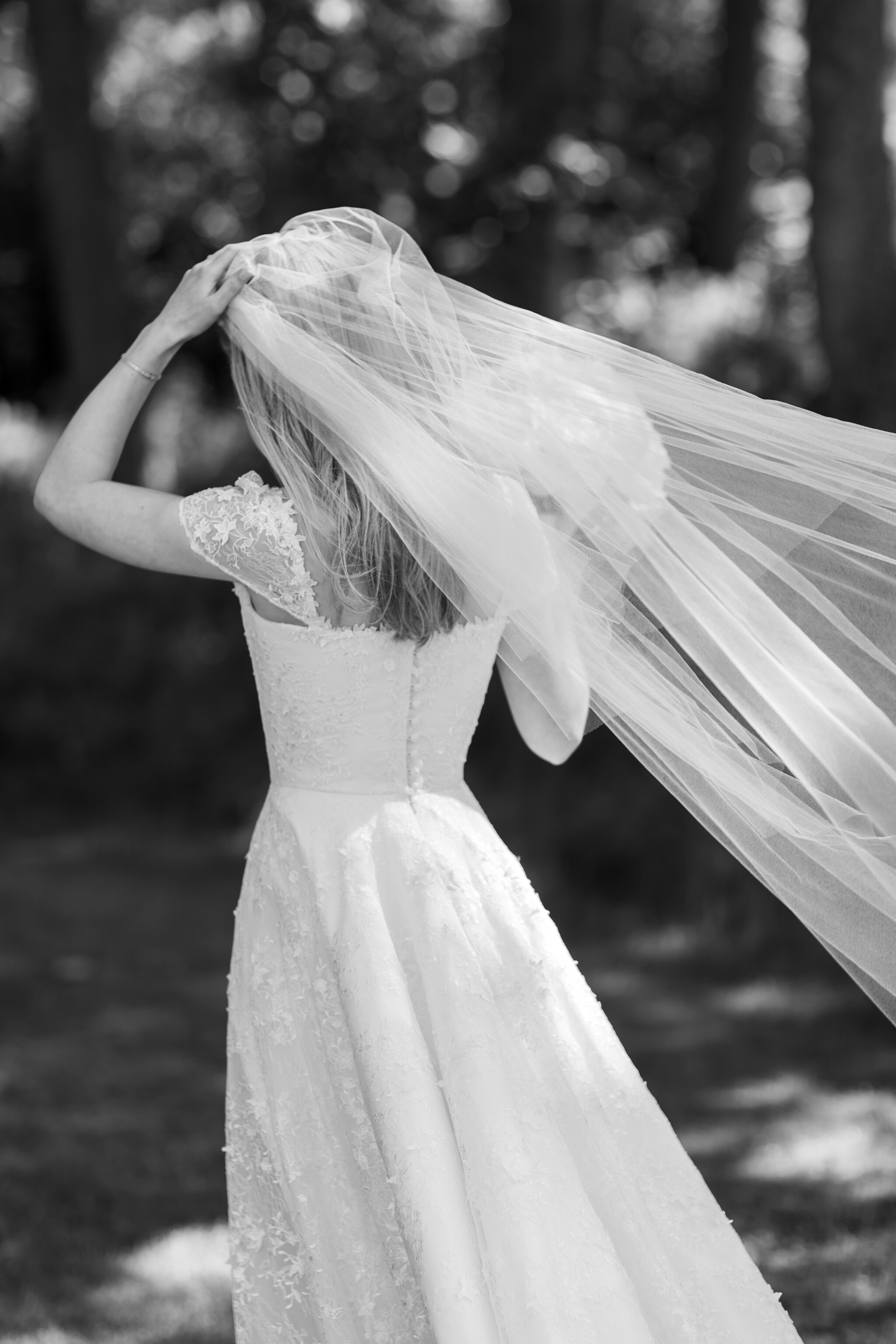 Phillipa Lepley Bride Jemima Lace Wedding Dress Square Neckline