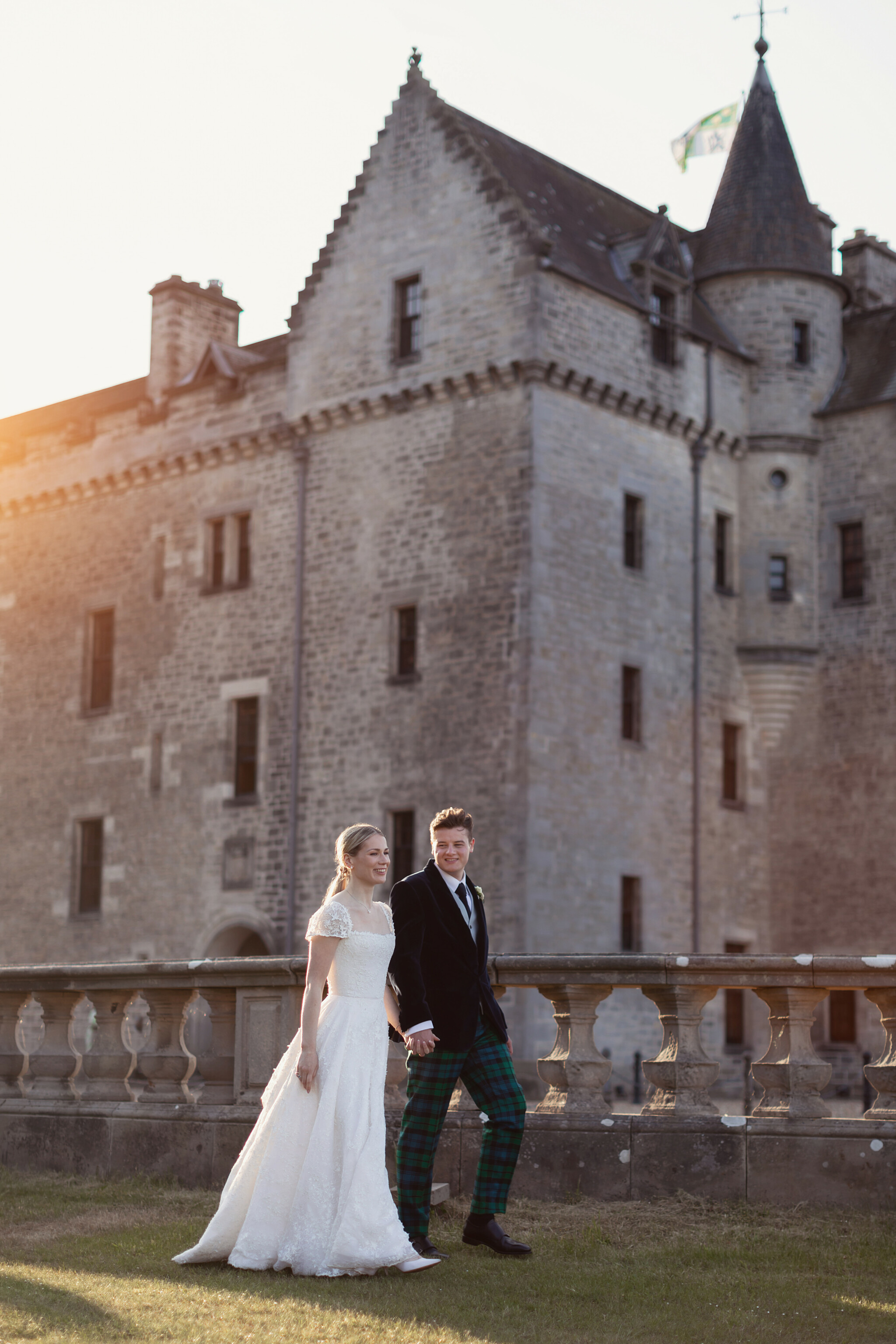 Phillipa Lepley Bride Jemima Lace Wedding Dress Square Neckline