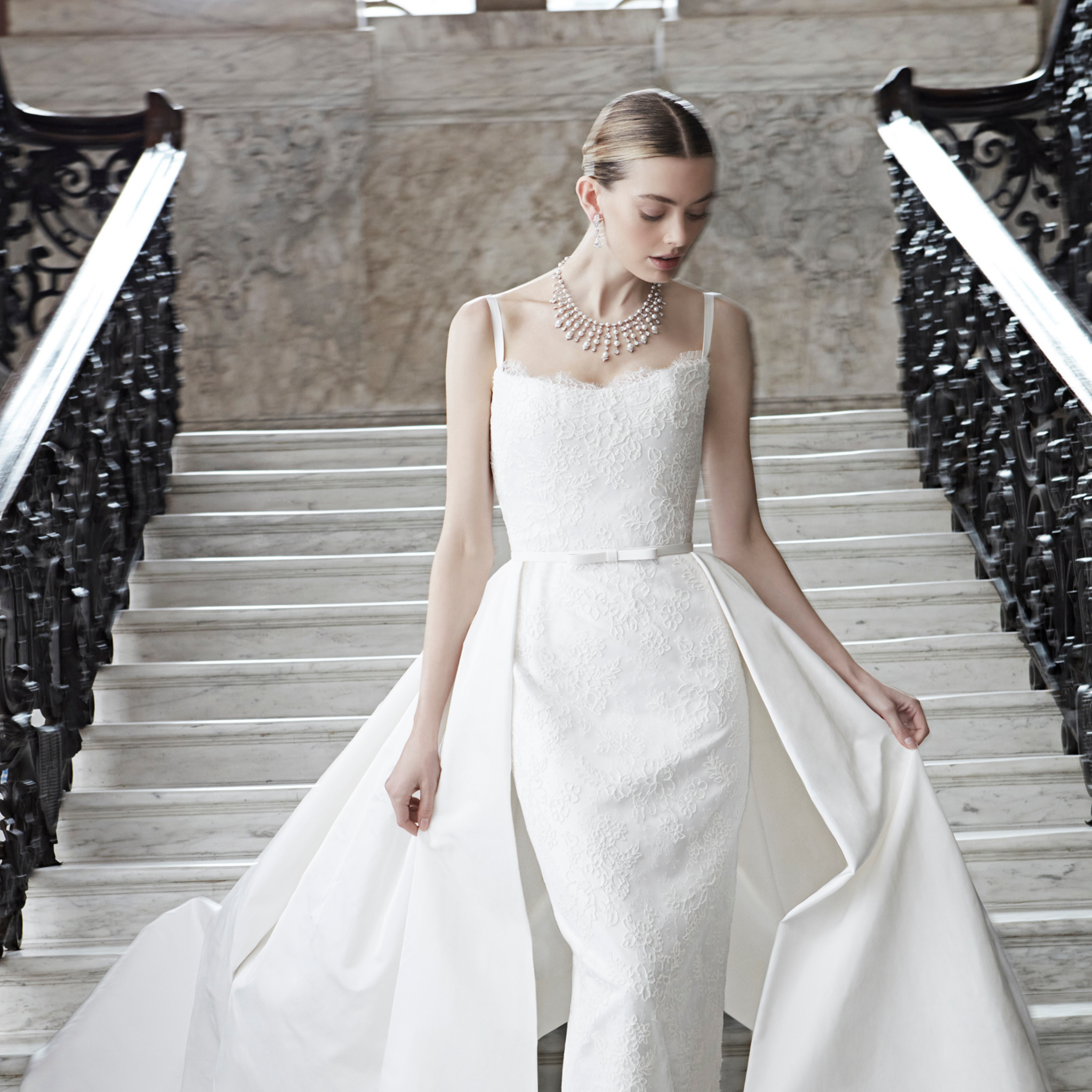 Phillipa Lepley Couture Lace Wedding Dress