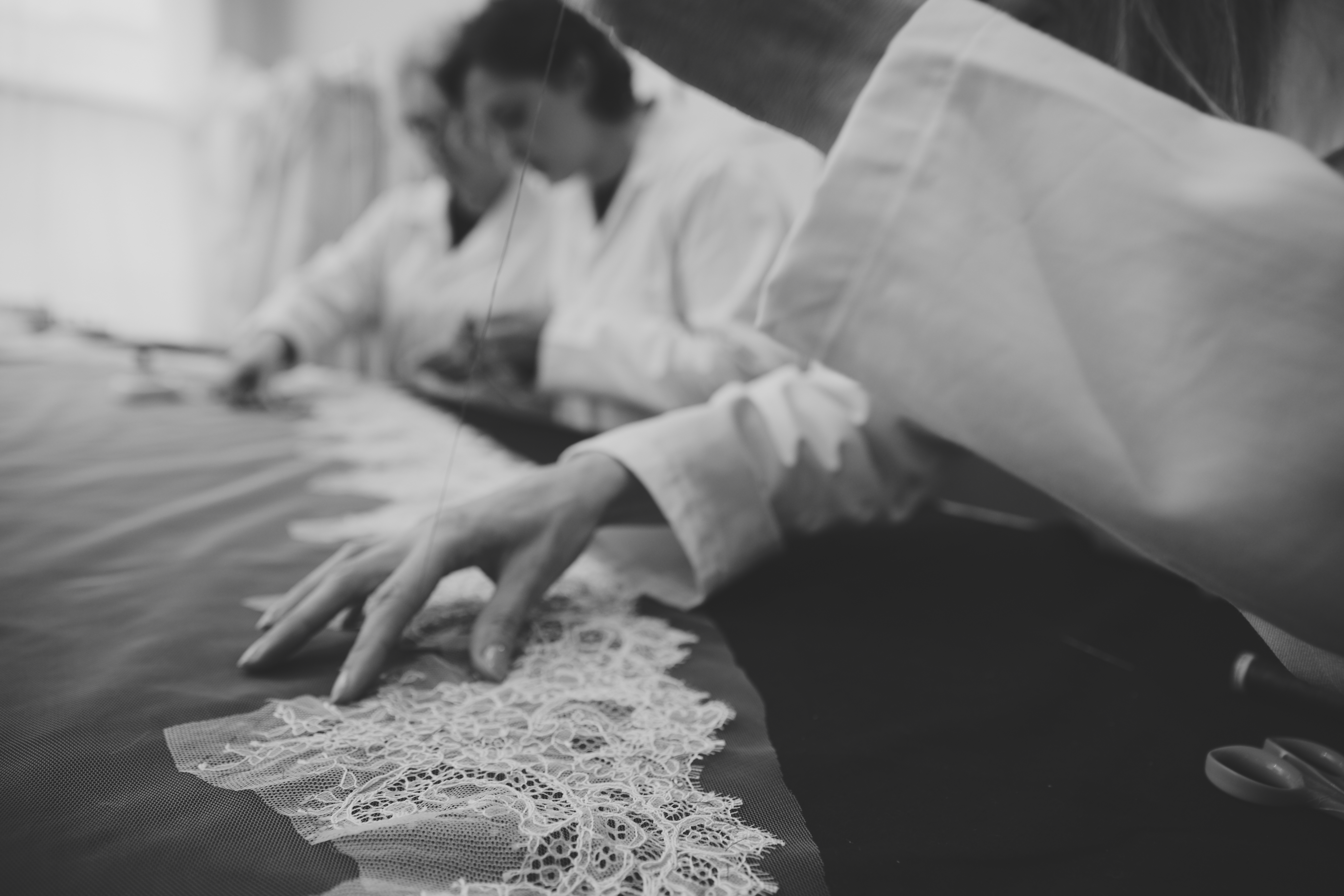 Phillipa Lepley Couture Lace Wedding Dress